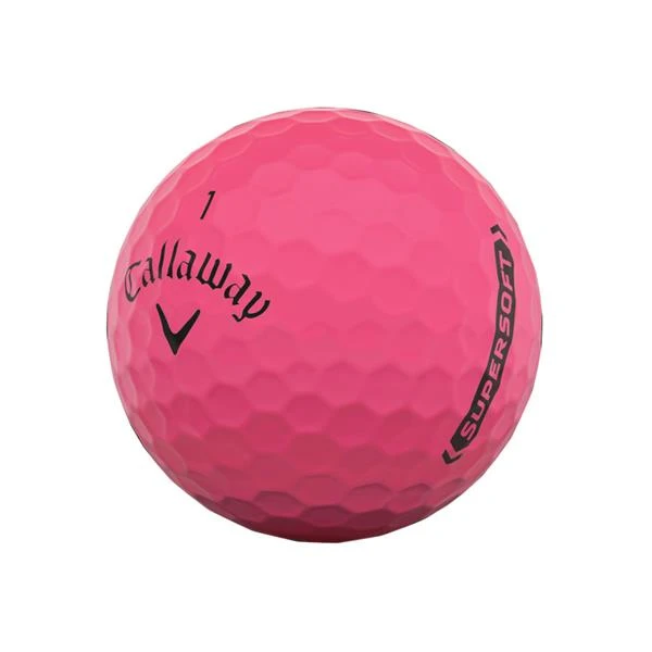 Callaway Supersoft 21 Golf Ball Dozens Pink - Image 3