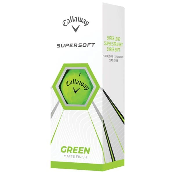 Callaway Supersoft 21 Golf Ball Dozens Green - Image 3