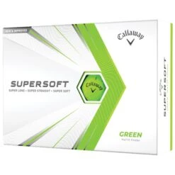 Callaway Supersoft 21 Golf Ball Dozens Green