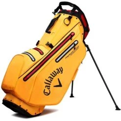 Callaway Fairway 14 HD Stand Bag Gold Fire Red