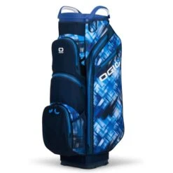 Ogio By Callaway All Elements Silencer Cart Bag Blue Hash