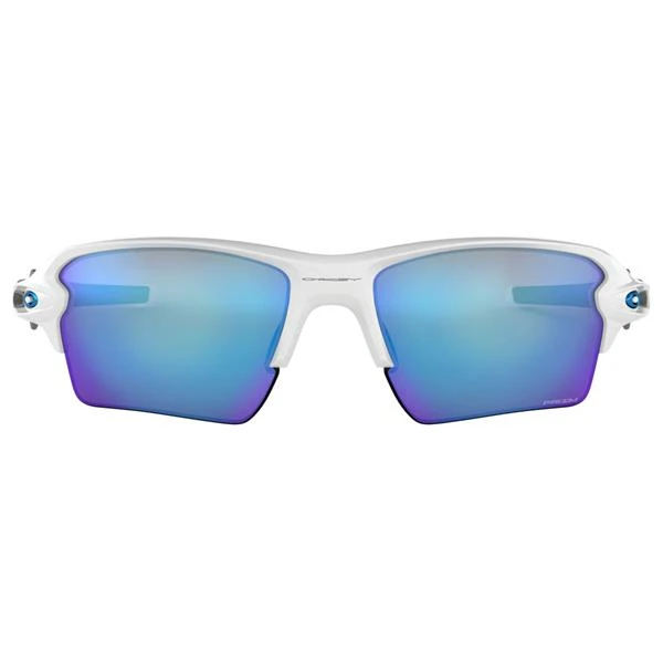 Oakley Flak 2.0 XL Polish White Glasses Prizm Sapphire - Image 3