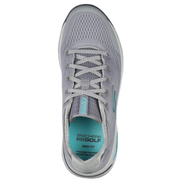Skechers Ladies Go Golf Arch Fit Balance Grey - Blue - Image 4