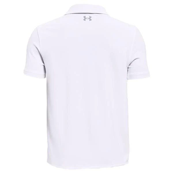 Under Armour Boys Performance Polo Shirt White (100) - Image 2
