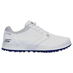 Skechers Ladies Go Golf Elite 3 Deluxe Shoes White - Navy