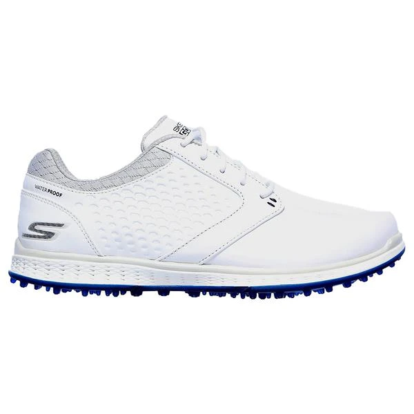 Skechers Ladies Go Golf Elite 3 Deluxe Shoes White - Navy - Image 5