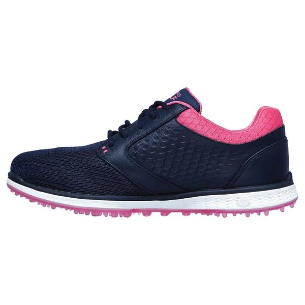 Skechers Ladies Go Golf Elite 3 Grand Shoes Navy - Pink - Image 3
