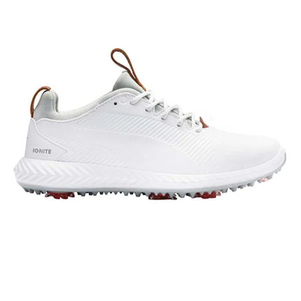 Puma Junior Ignite PWRADAPT 2.0 Golf Shoes White