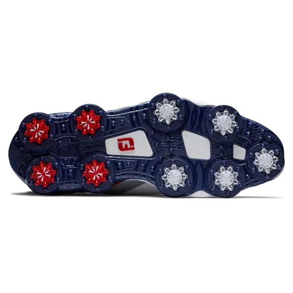 FootJoy Gents FJ Tour Alpha Shoes White - Navy - Grey - Image 2