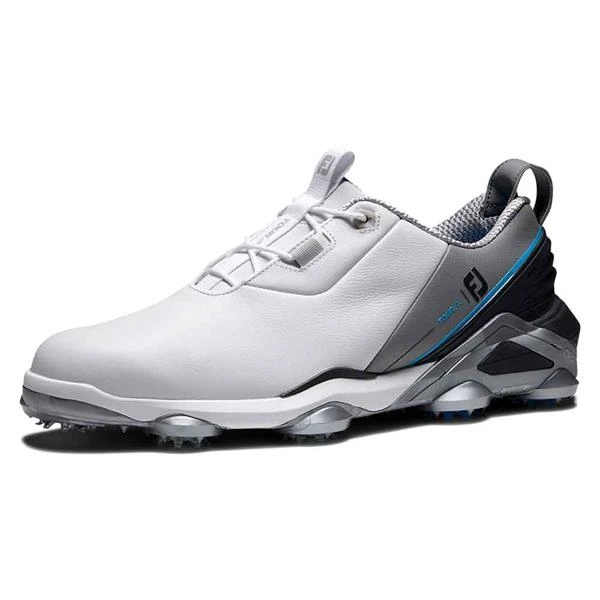 FootJoy Gents Tour Alpha Shoes White Grey Blue - Image 5