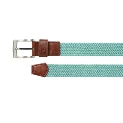 FootJoy Gents Braided Belt Ice Blue