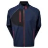 FootJoy Gents HydroTour Waterproof Jacket Navy - Black - Red
