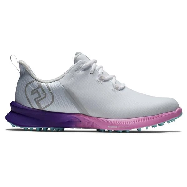FootJoy Ladies FJ Fuel Sport Shoes White - Purple - Pink