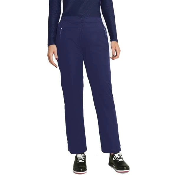 Ladies Gaynor Waterproof Trousers Navy - Image 3