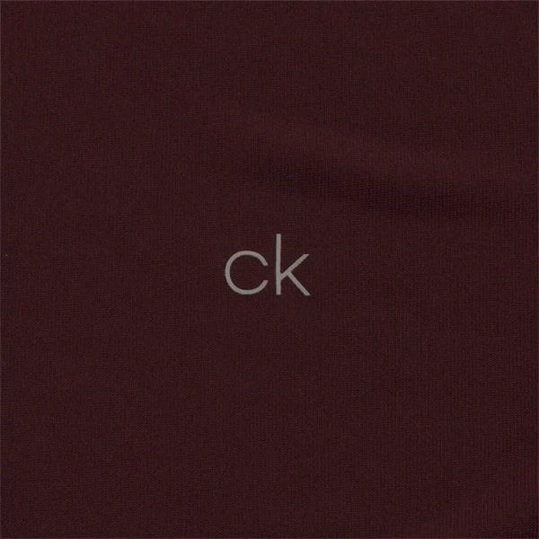 Gents Harlem ¼ Zip Top Burgundy - Image 4