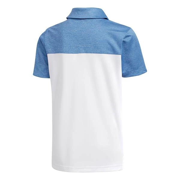 ADIDAS Junior - Boys 3-Stripe Polo Shirt Real Gold - Image 2