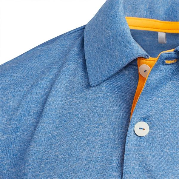 ADIDAS Junior - Boys 3-Stripe Polo Shirt Real Gold - Image 4