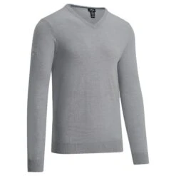 Callaway Gents Long Sleeve V-Neck Merino Sweater Griffin (040)