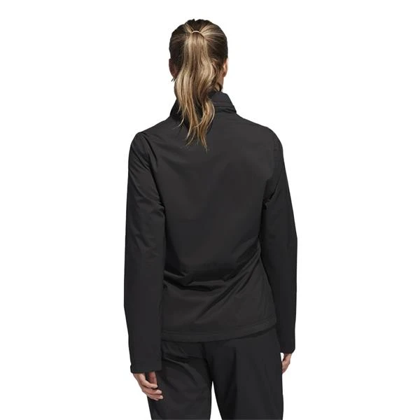 ADIDAS Ladies Rain Jacket Black - Image 5