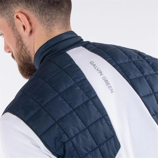 Galvin Green Gents Damian Insula Jacket White - Navy - Image 5
