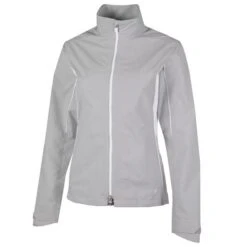Galvin Green Ladies Aila Paclite Jacket Cool Grey - White