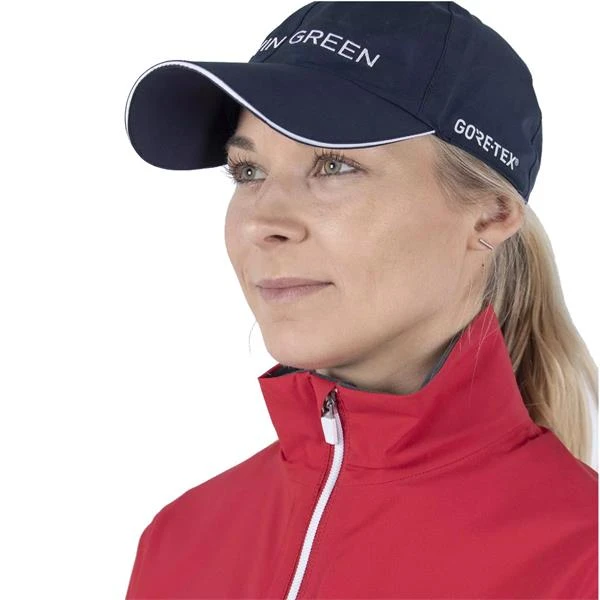 Galvin Green Ladies Arissa Waterproof GORE-TEX Jacket Red - White - Image 3