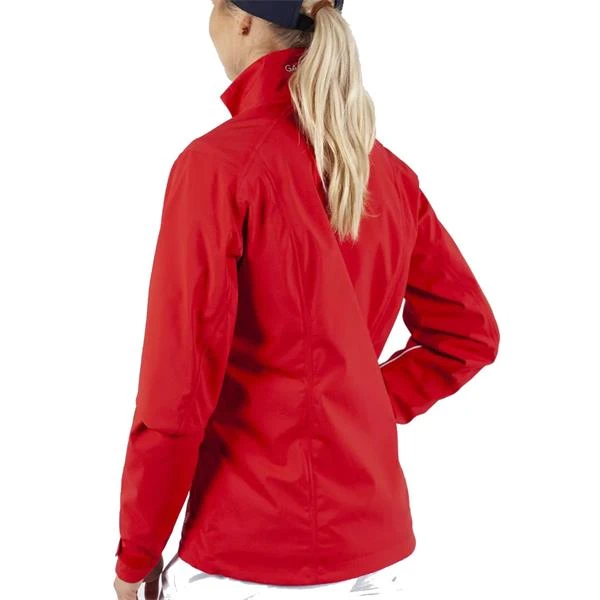Galvin Green Ladies Arissa Waterproof GORE-TEX Jacket Red - White - Image 6