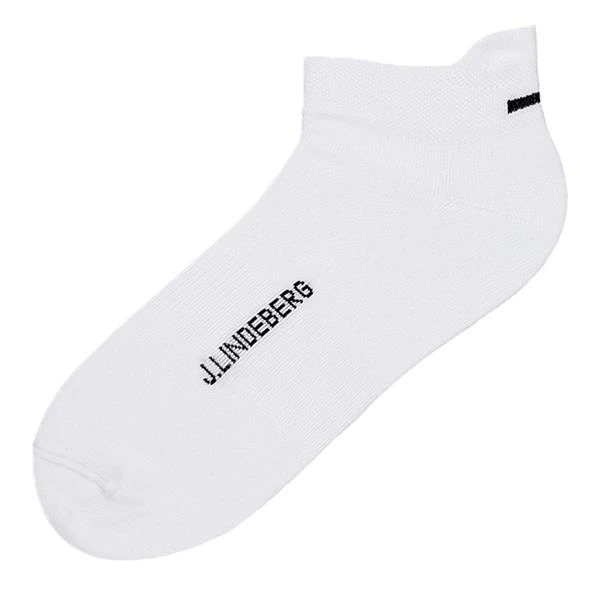 J.Lindeberg Gents Short Socks White
