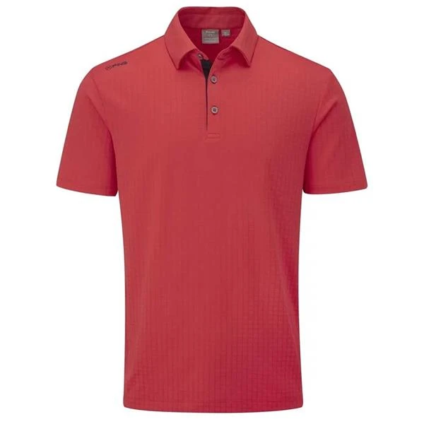 Ping Gents Cillian Polo Shirt Poppy